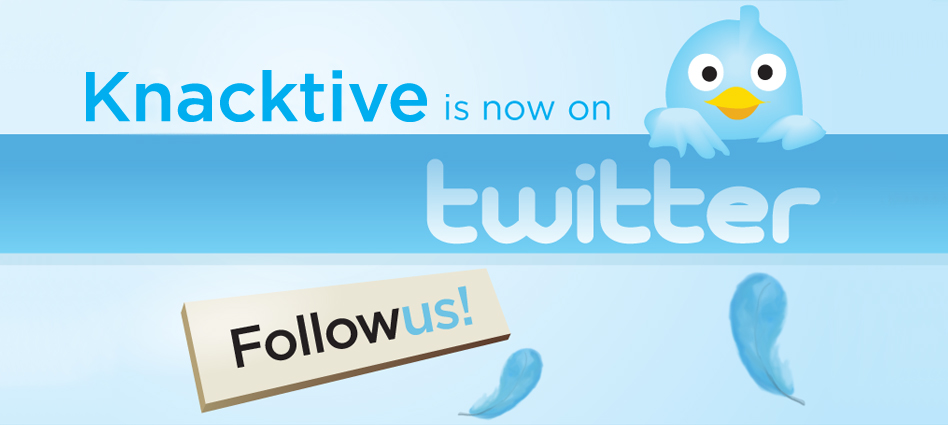 Knacktive is now on Twitter